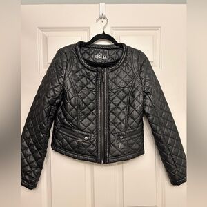 Loca LA Black Quilted Jacket M